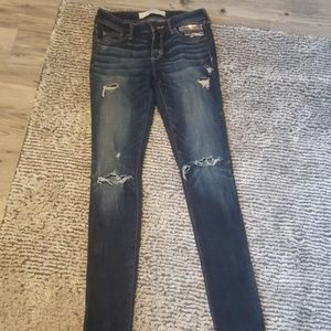 Specialty embellished Abercrombie and Fitch jeans